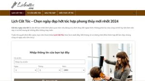 10 web về phong thủy và hướng dẫn tạo kiểu hợp mệnh