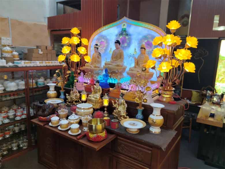 Top 10 địa điểm thỉnh tượng Phật Quán Âm ngồi đài sen ở HCM

