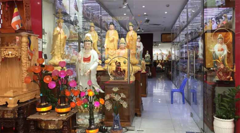 Top 10 địa điểm thỉnh tượng Phật Quán Âm ngồi đài sen ở HCM

