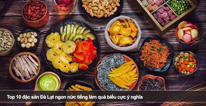 Top 10 đặc sản Đà Lạt ngon nức tiếng làm quà biếu cực ý nghĩa