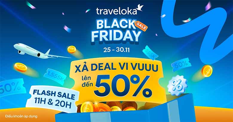 Bí quyết săn ưu đãi Black Friday vé máy bay Hà Nội Sài Gòn